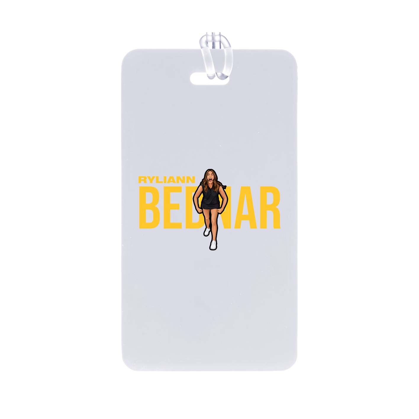 Bag Tag — Player Name in Classic
