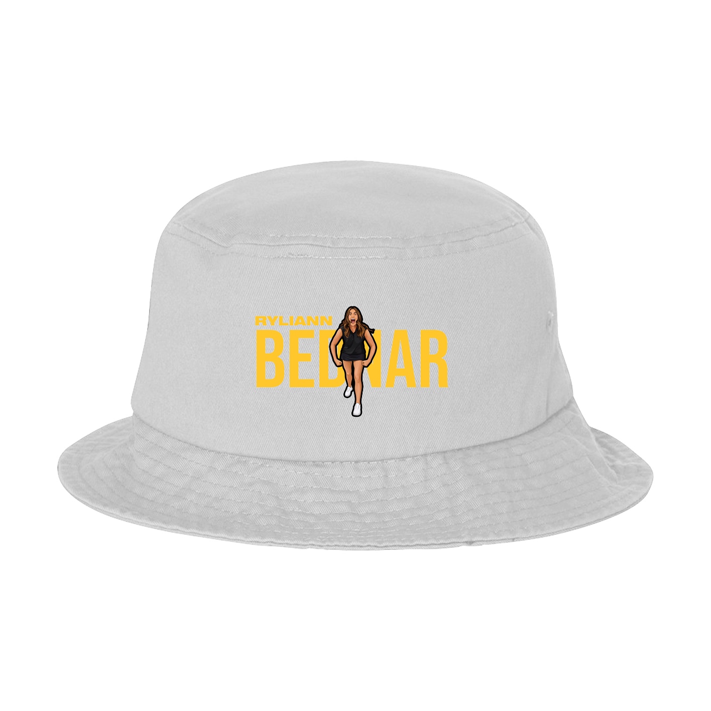 Bucket Cap — Player Name in White