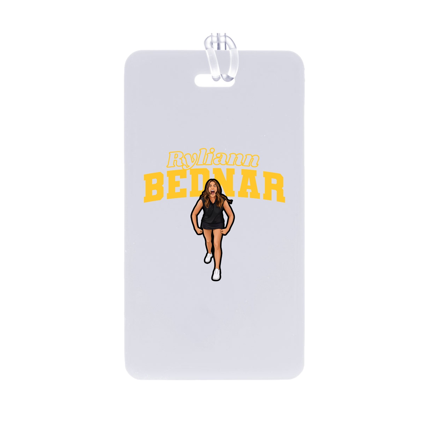 Bag Tag — Name Arch in Classic