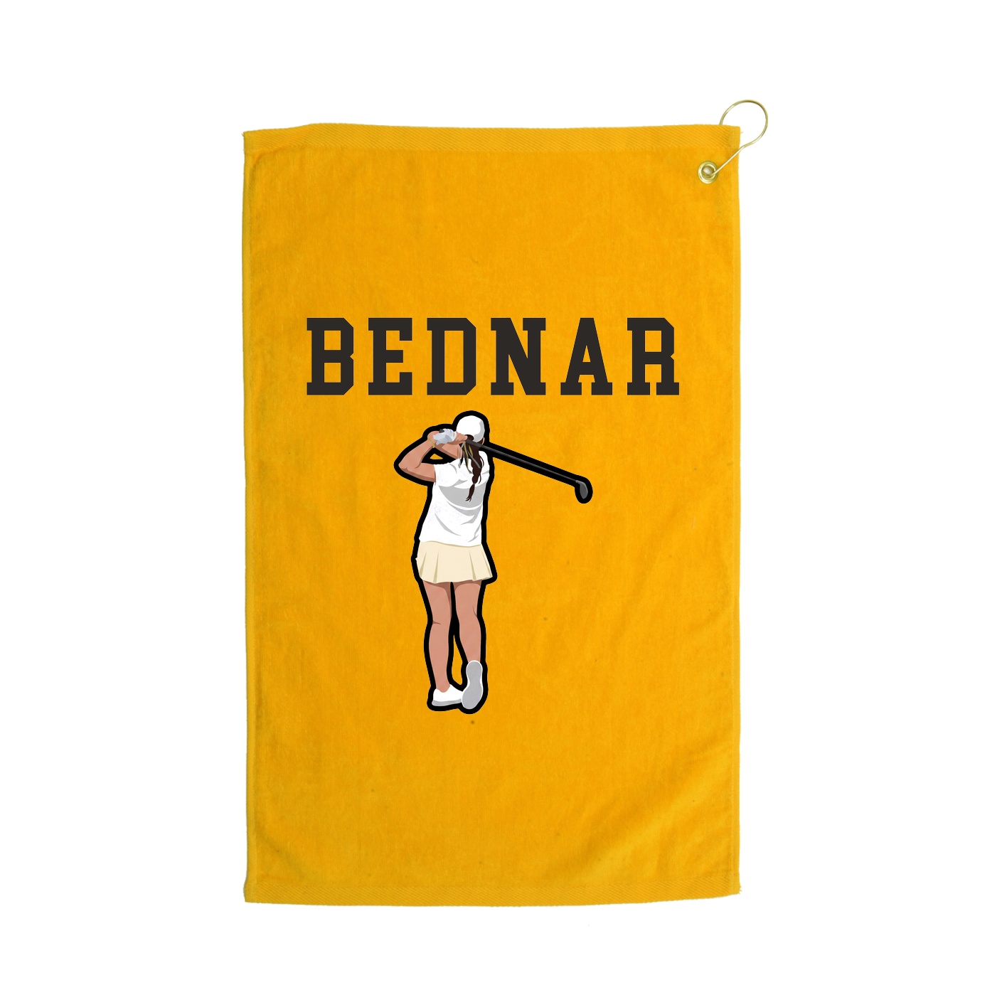 Golf Towel — Shirsey in Gold