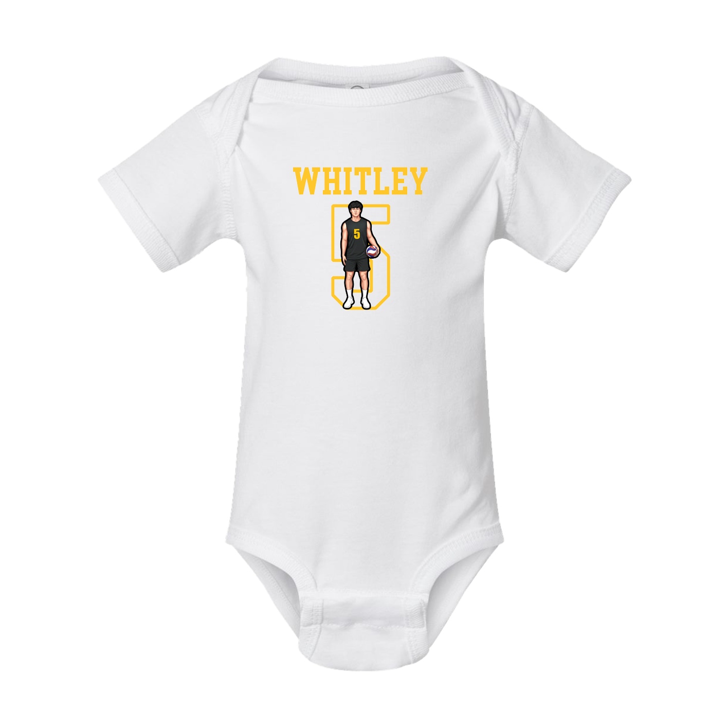 Baby Onesie — Shirsey in White
