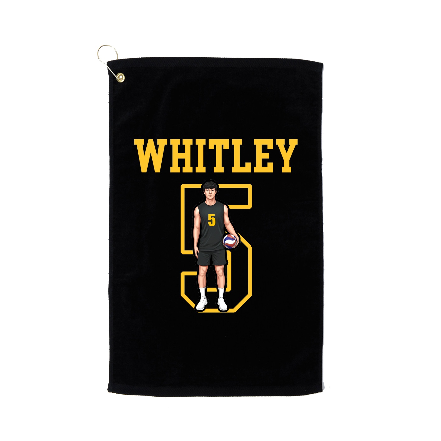 Golf Towel — Shirsey in Black