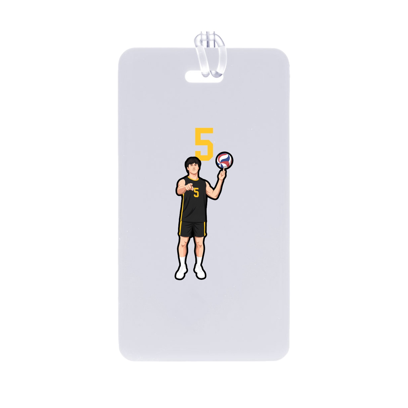 Bag Tag — Number Top in Classic