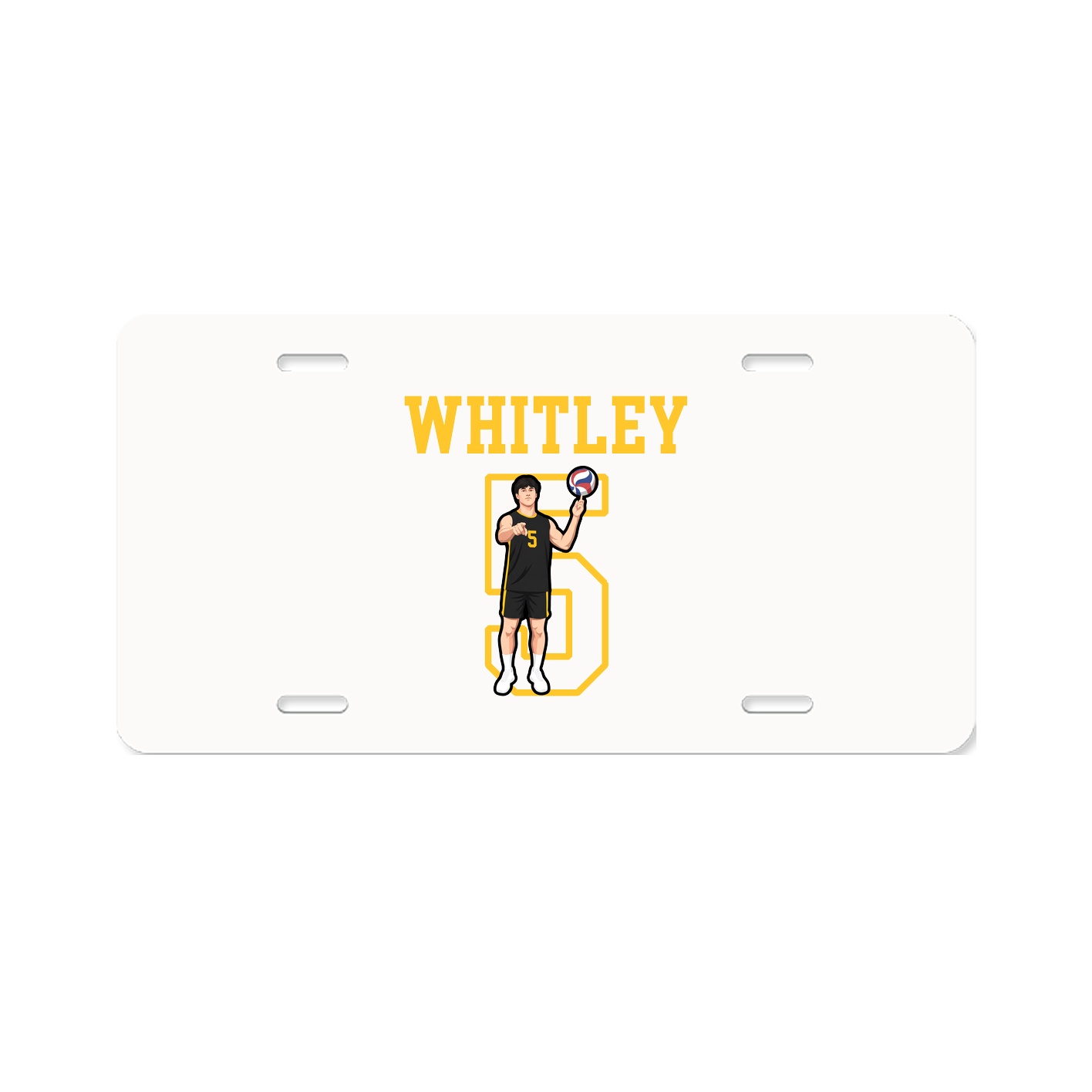 License Plate — Shirsey in Classic