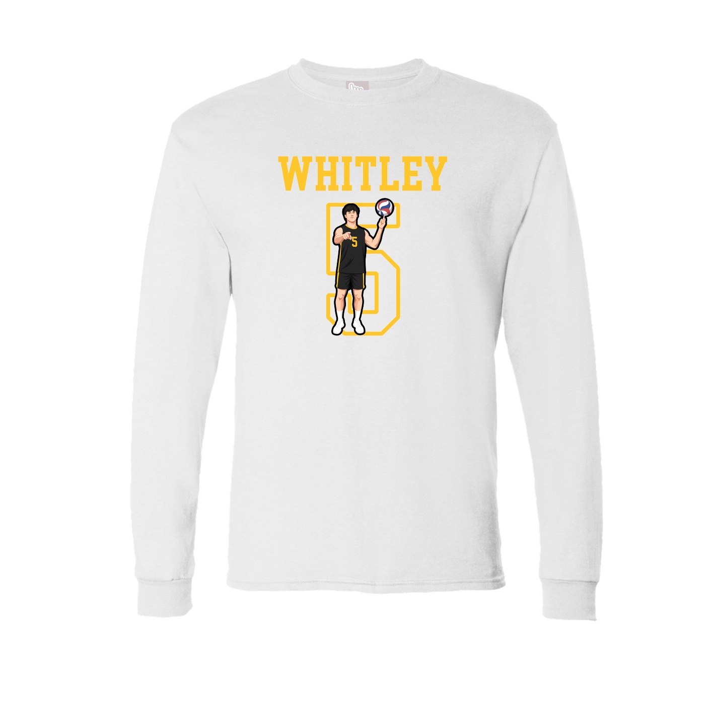 Long Sleeve Tee — Shirsey in White