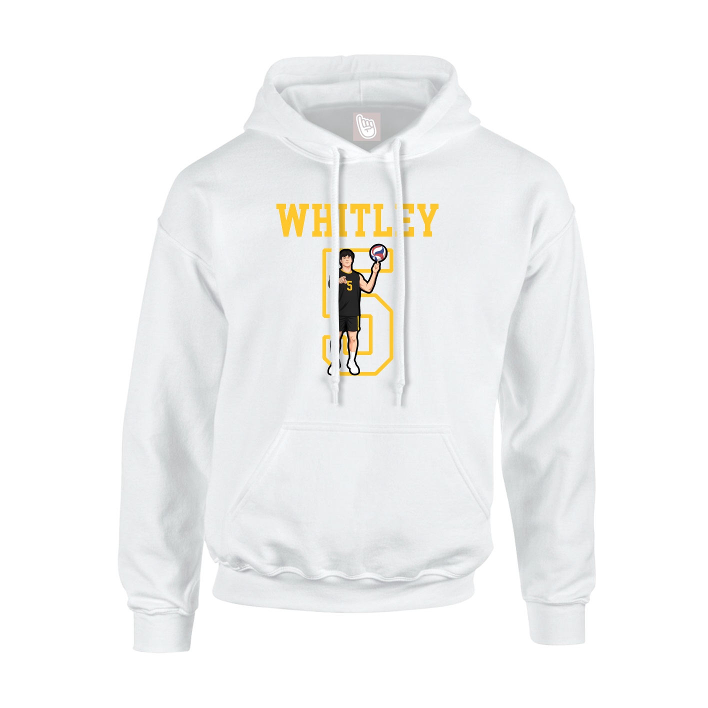 Youth Hoodie — Shirsey in White