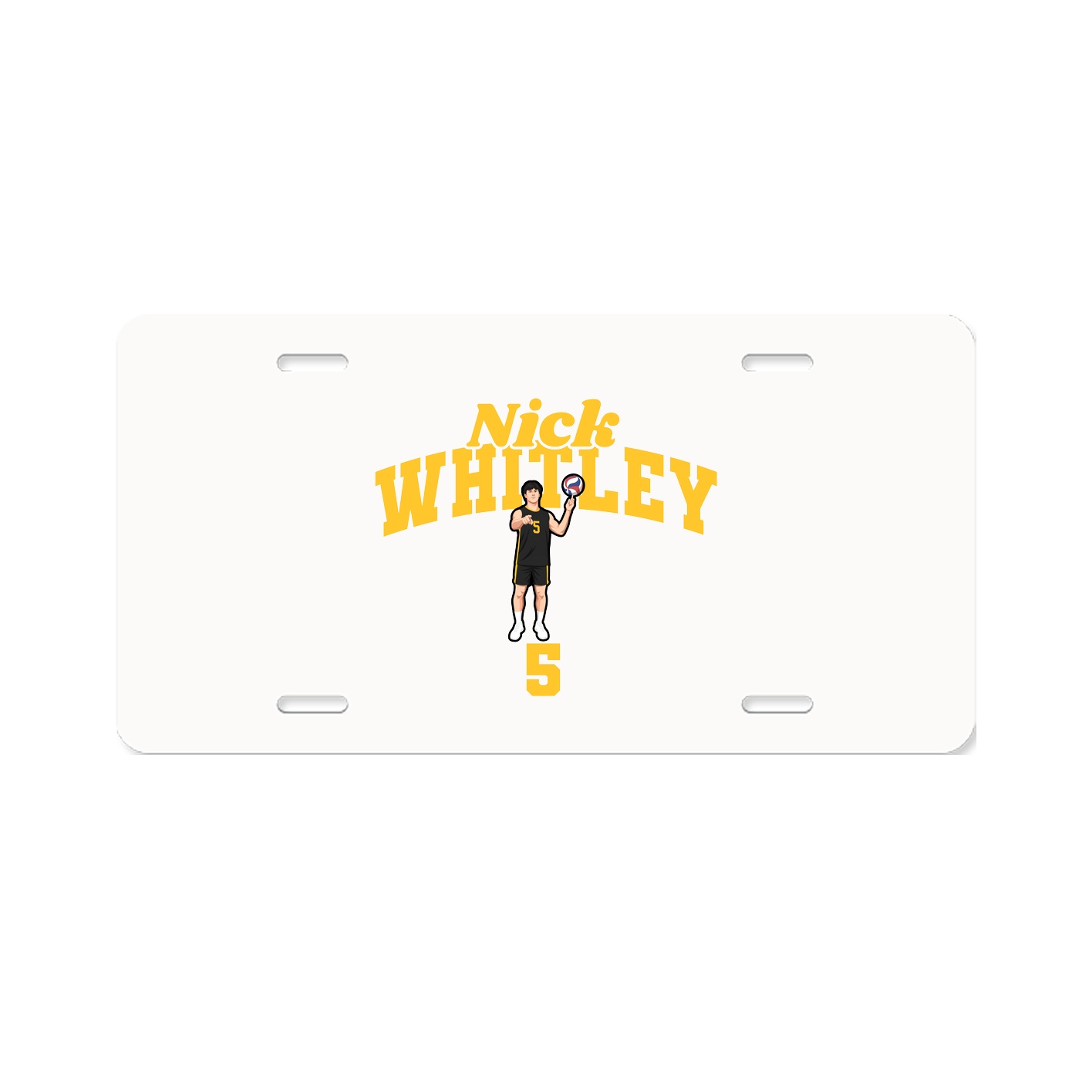 License Plate — Signature Arch in Classic