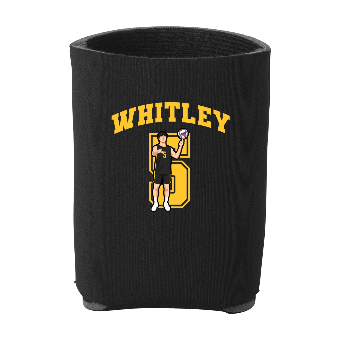 Can Holder — Number in Black