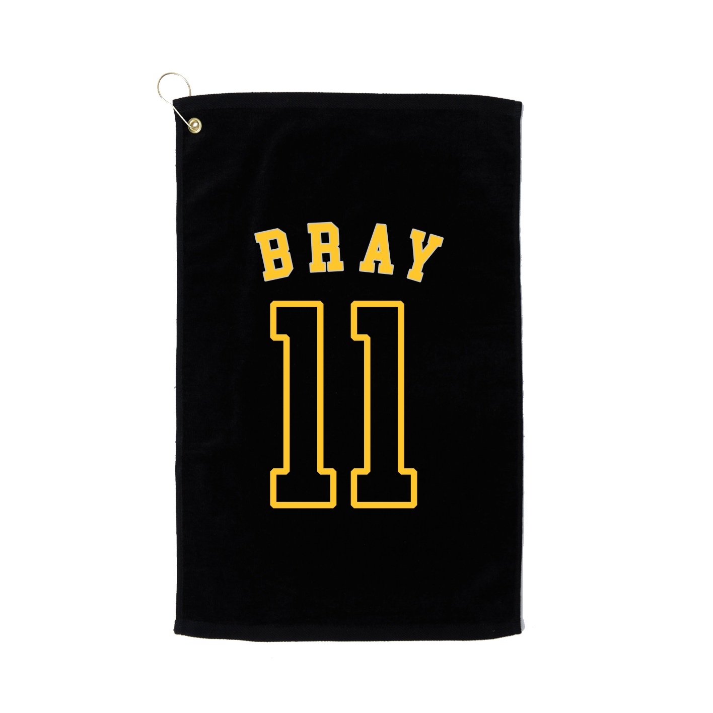 Golf Towel — Shirsey Arch in Black