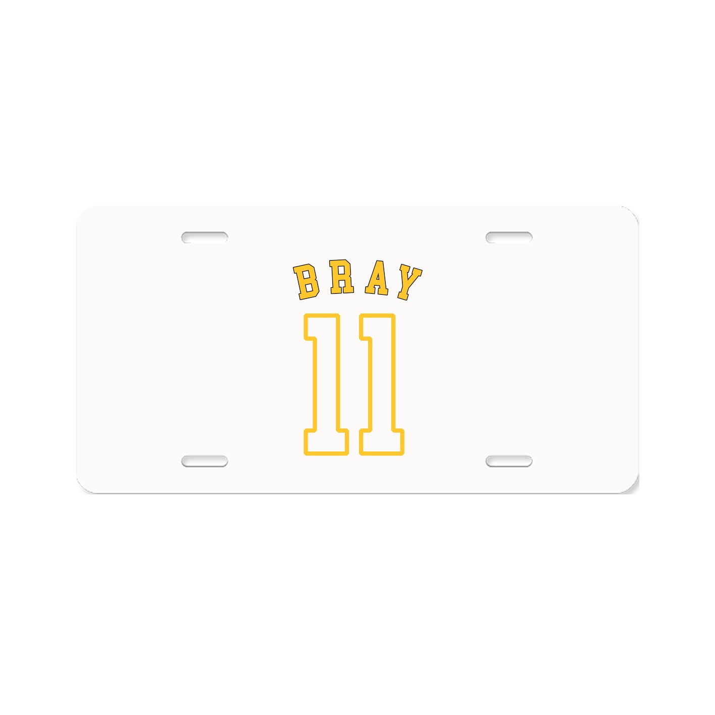 License Plate — Shirsey Arch in Classic