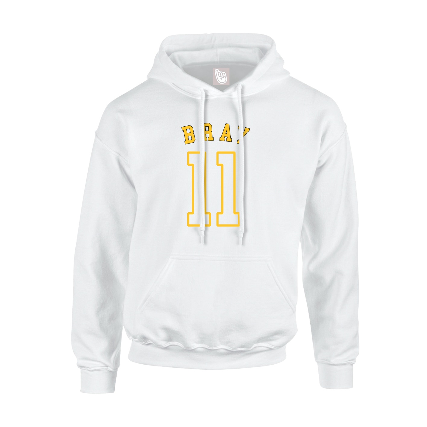 Hoodie — Shirsey Arch in White