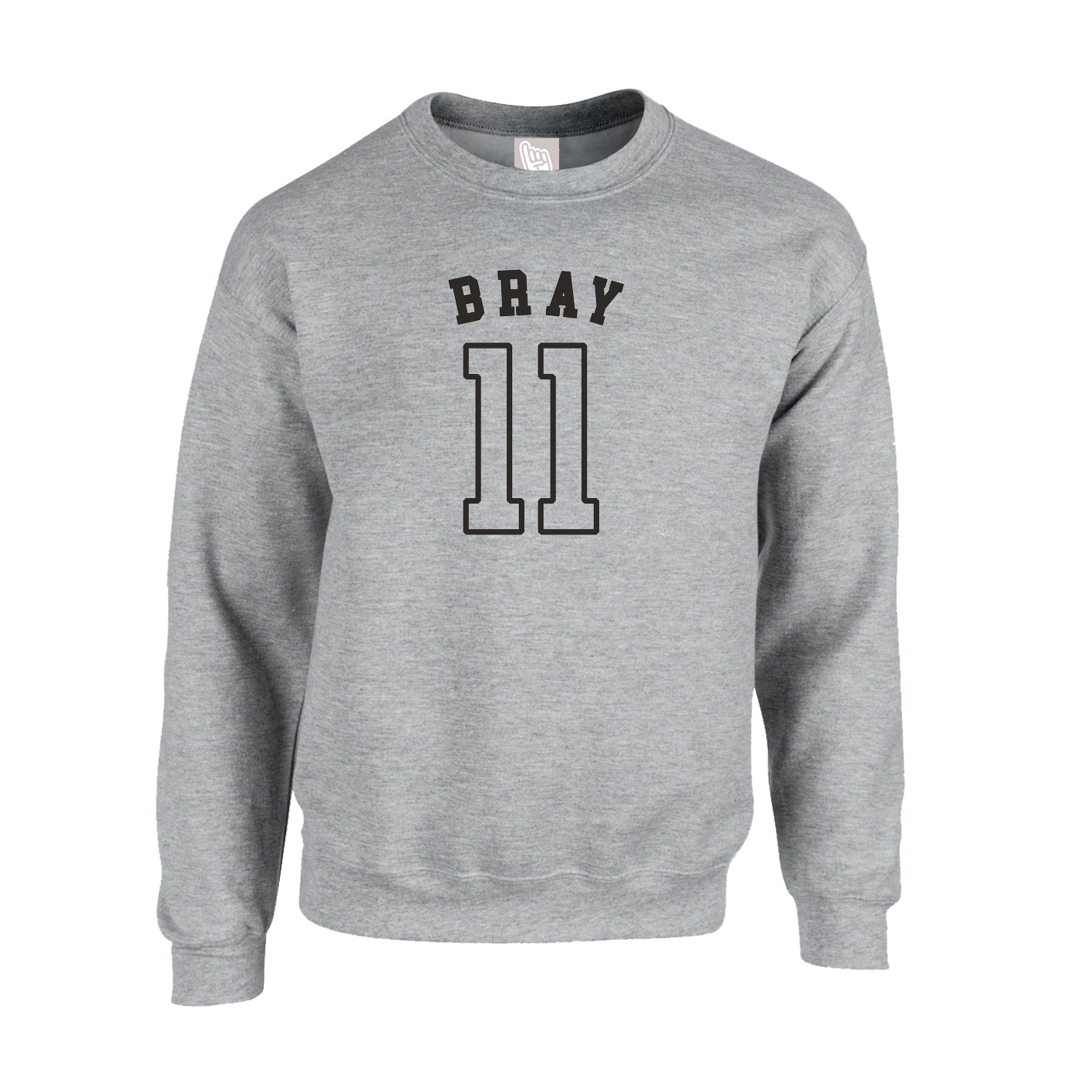 Fleece Crew — Shirsey Arch in Grey