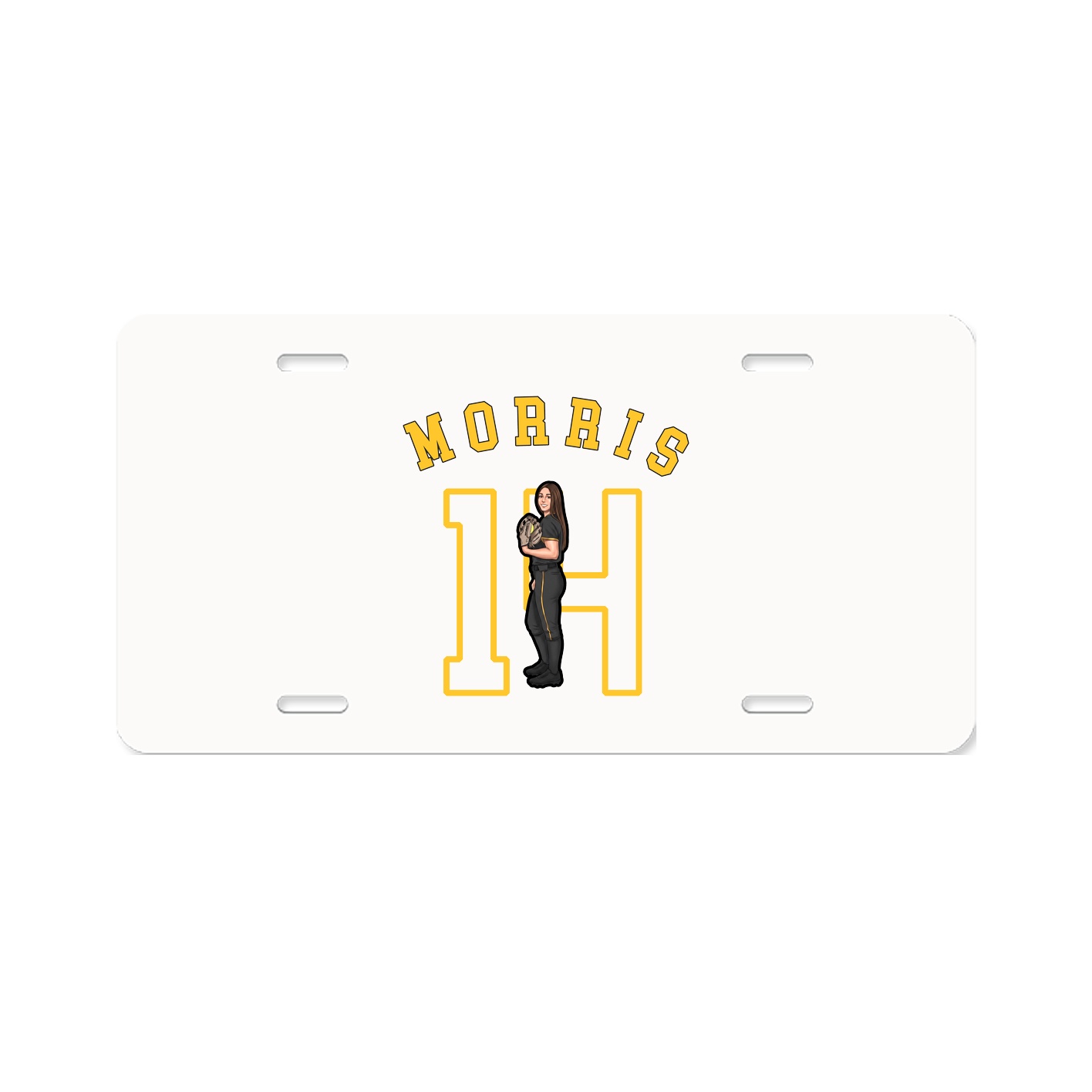 License Plate — Shirsey Arch in Classic