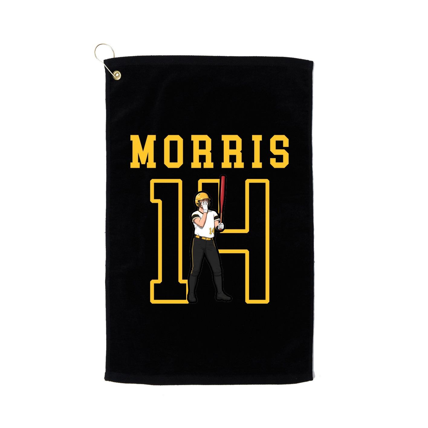 Golf Towel — Shirsey in Black