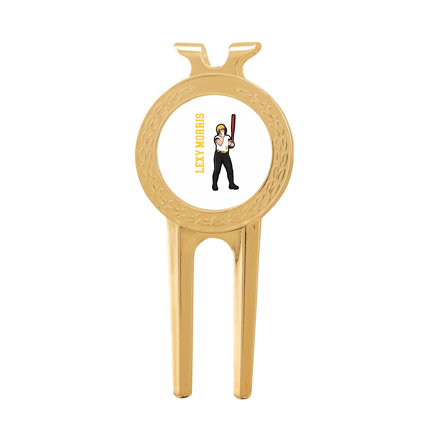 Divot Tool with Ball Marker — Name Vertical in Classic