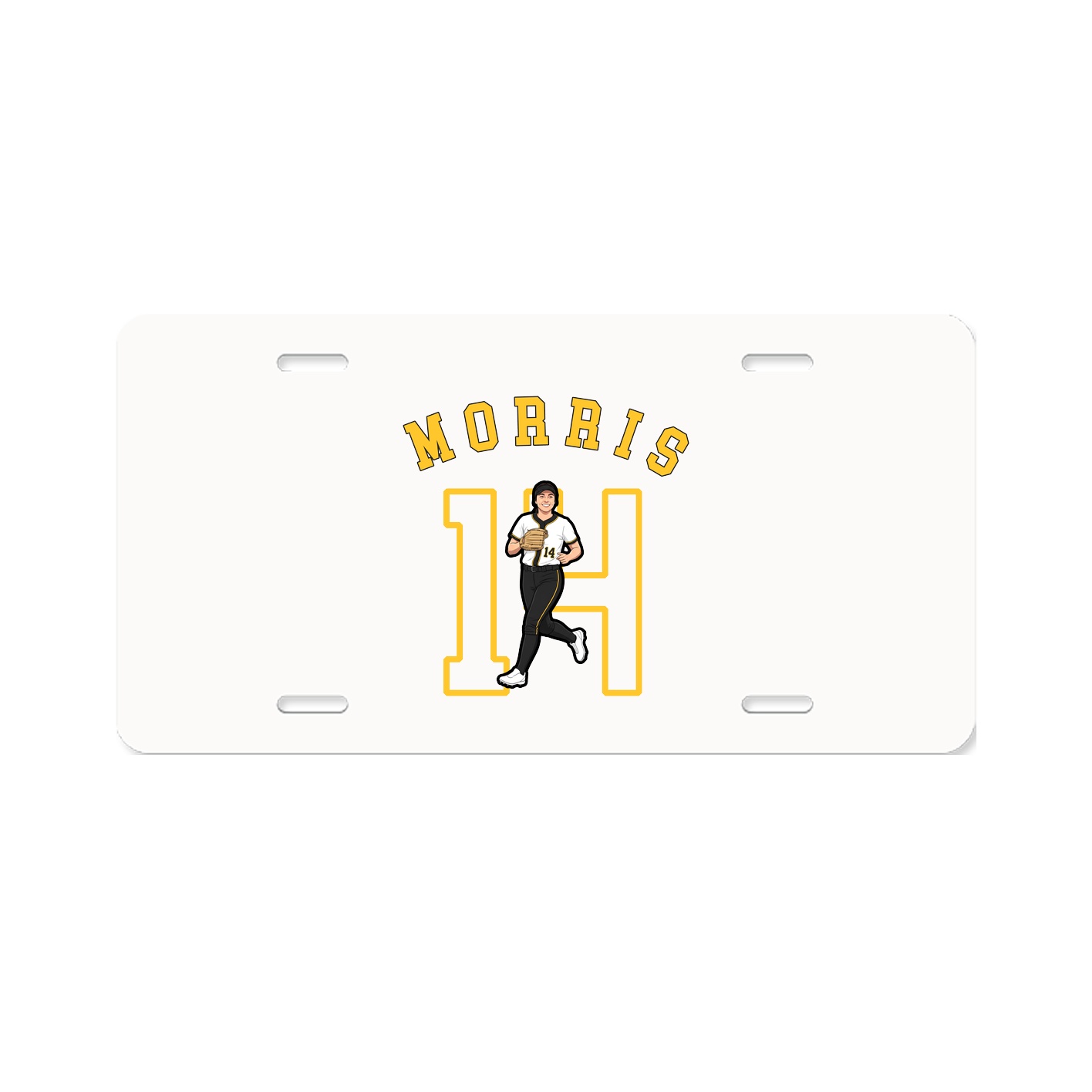 License Plate — Shirsey Arch in Classic