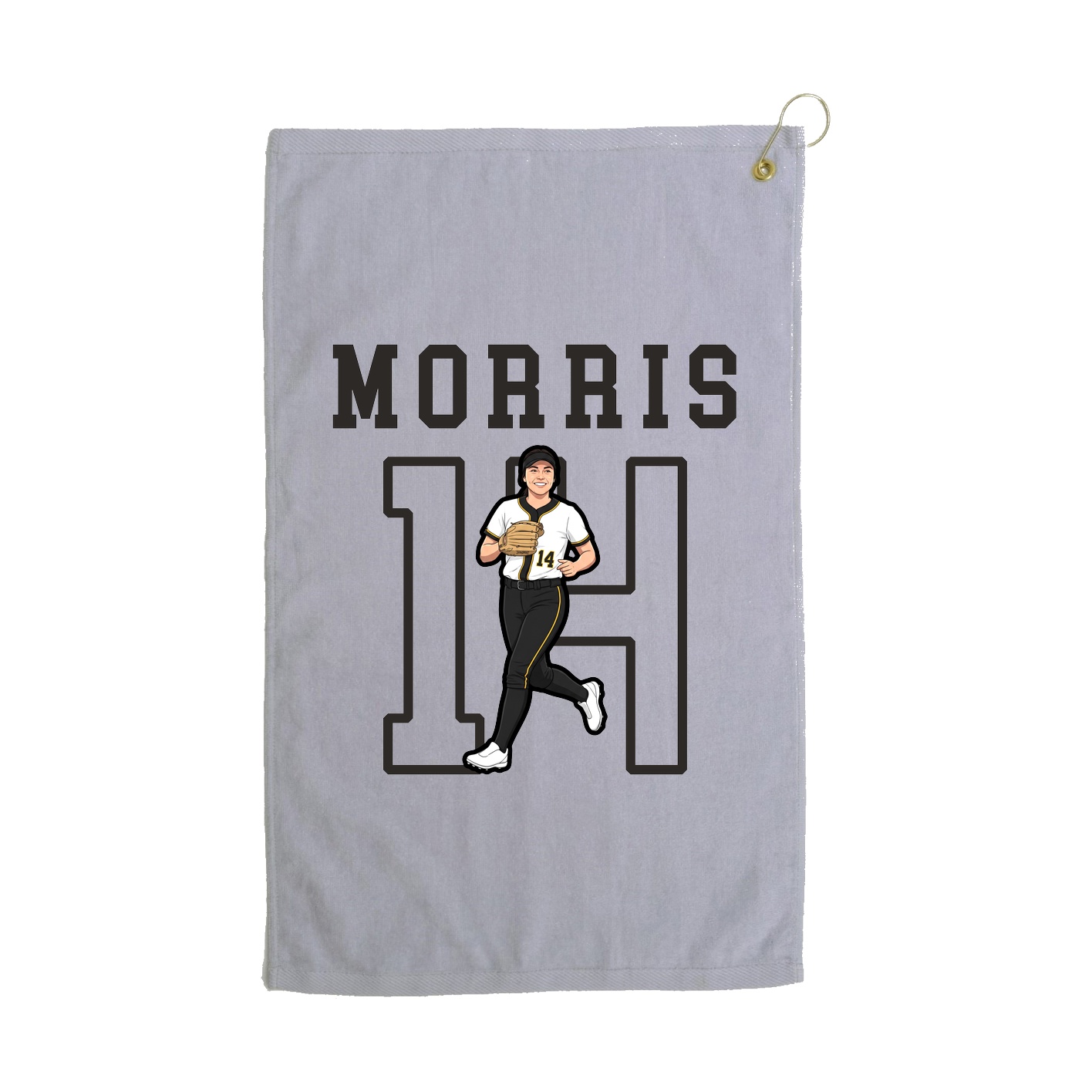 Golf Towel — Shirsey in Grey