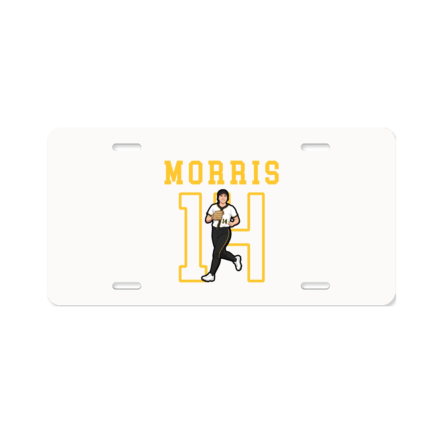 License Plate — Shirsey in Classic