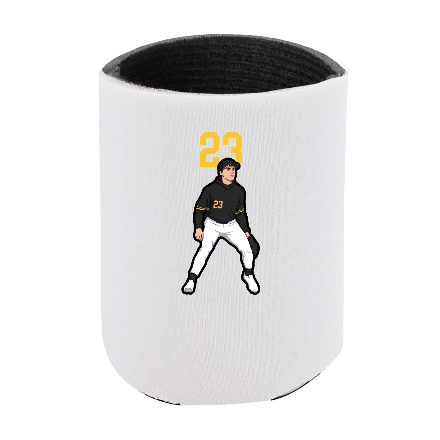 Can Holder — Number Top in White