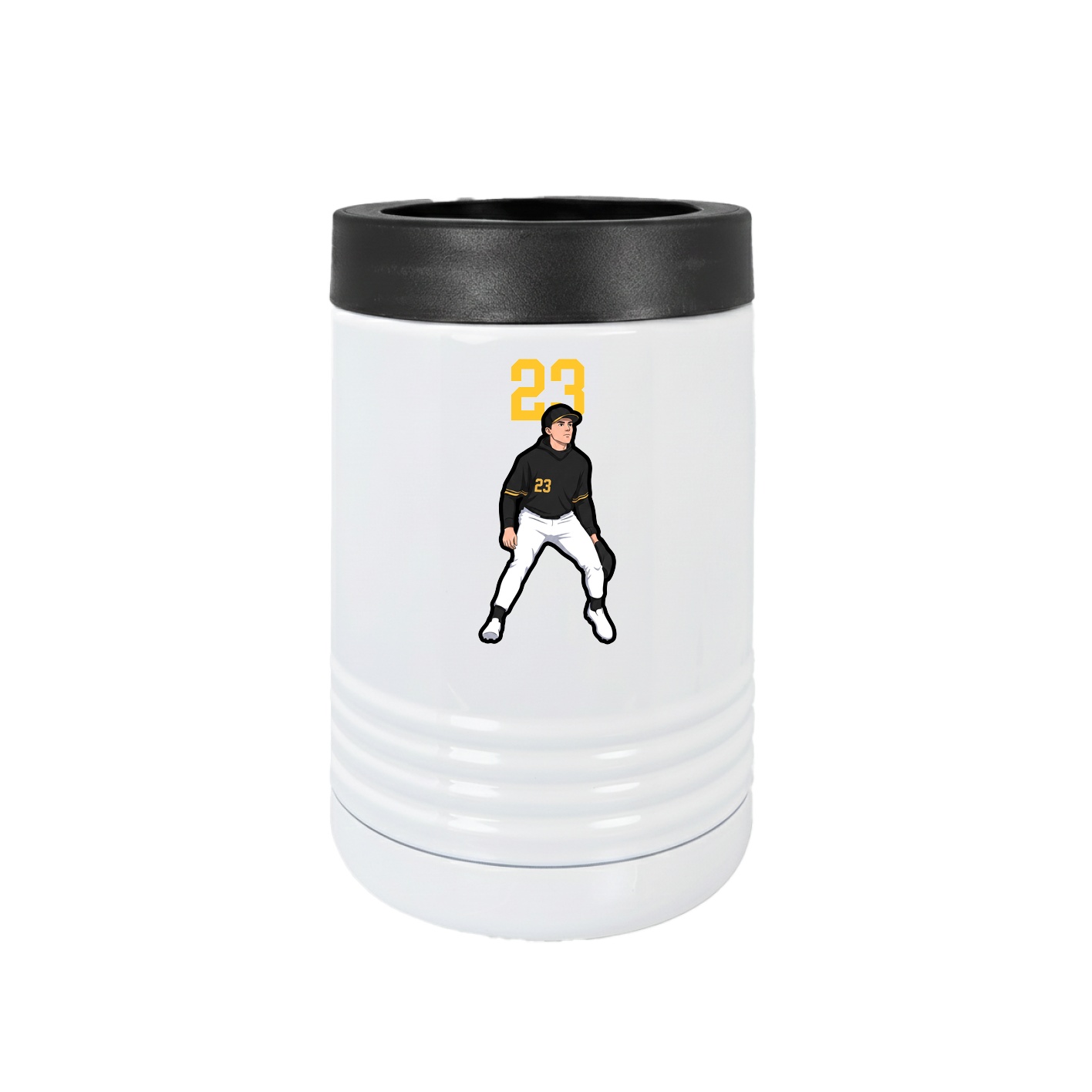 Beverage Holder — Number Top in White