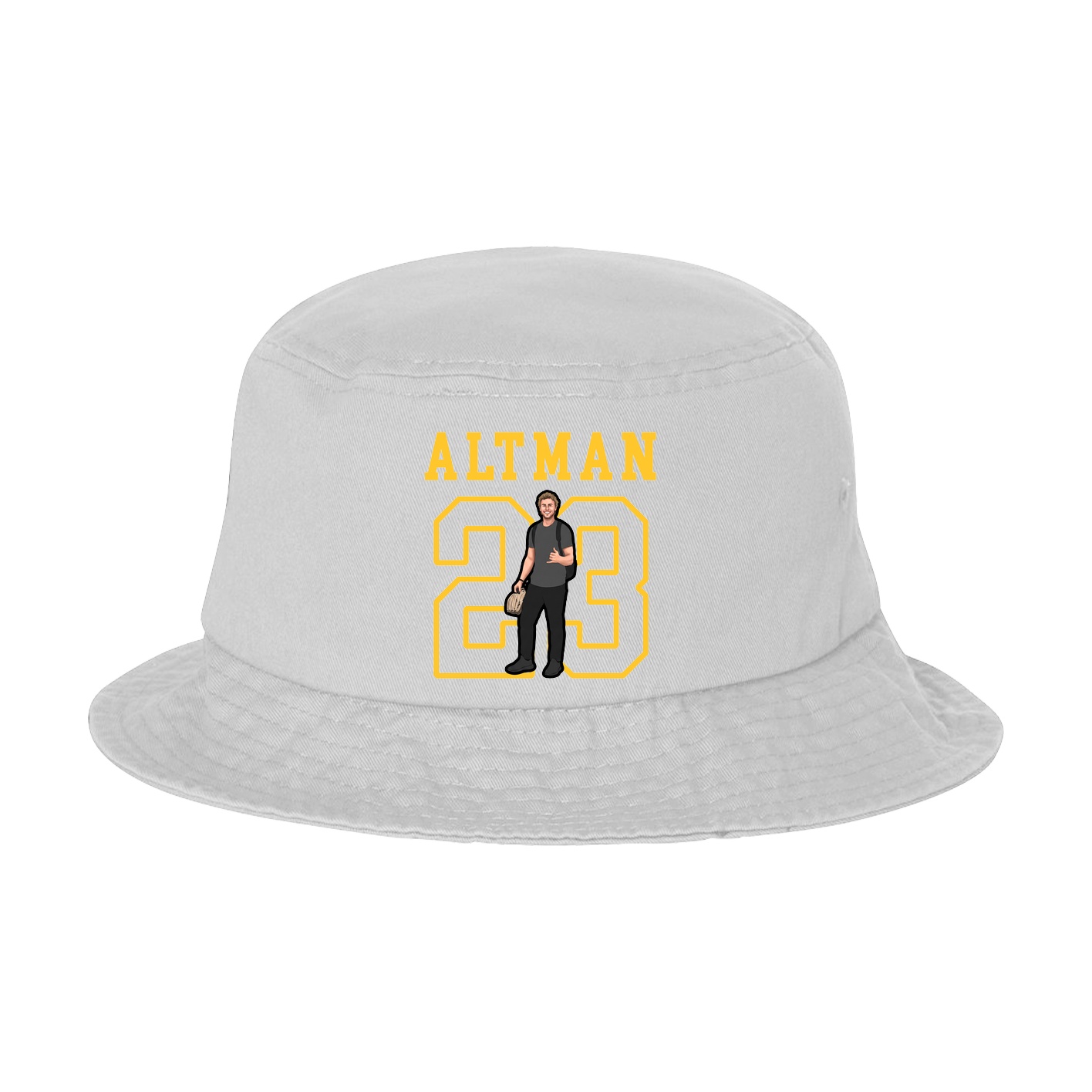 Bucket Cap — Shirsey in White
