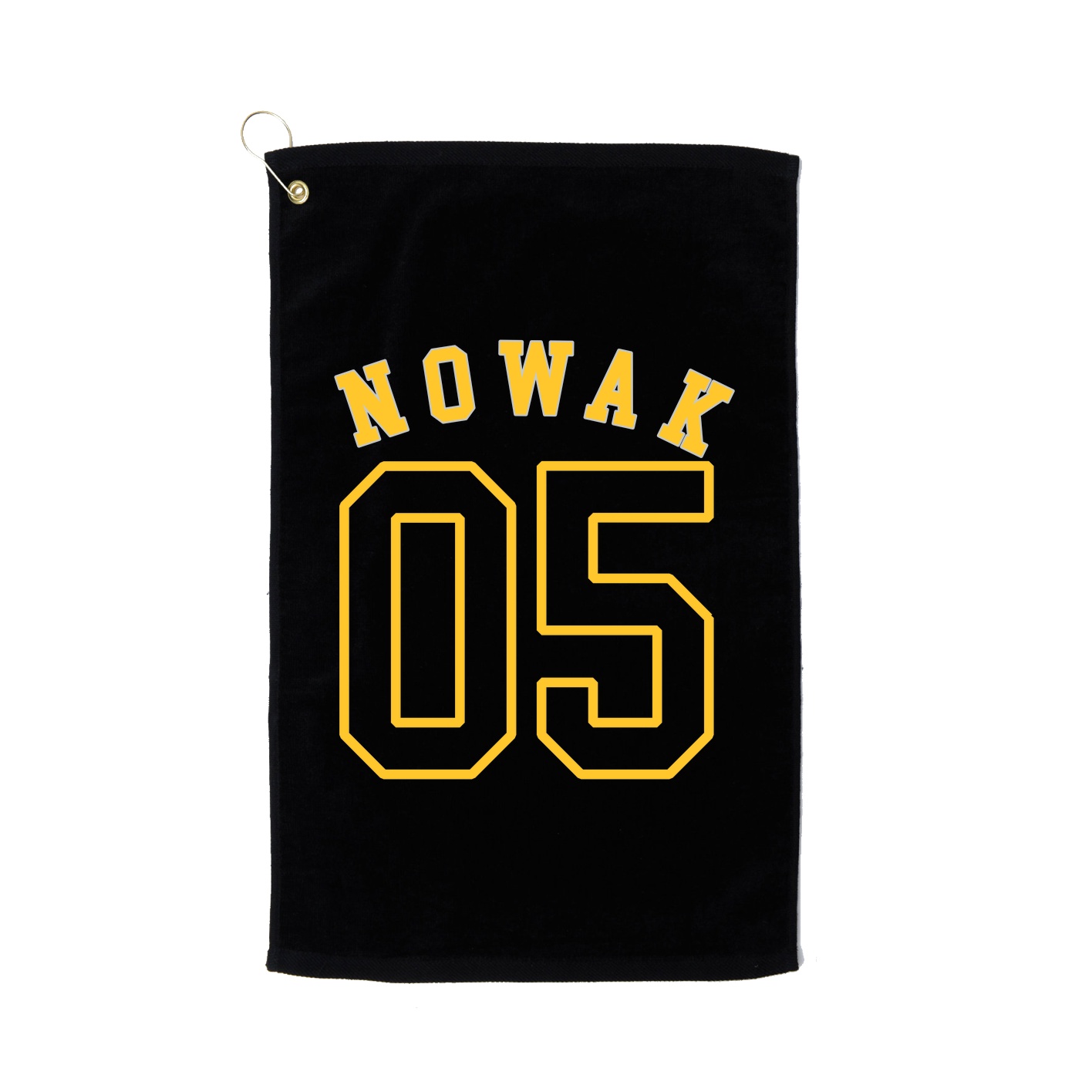 Golf Towel — Shirsey Arch in Black