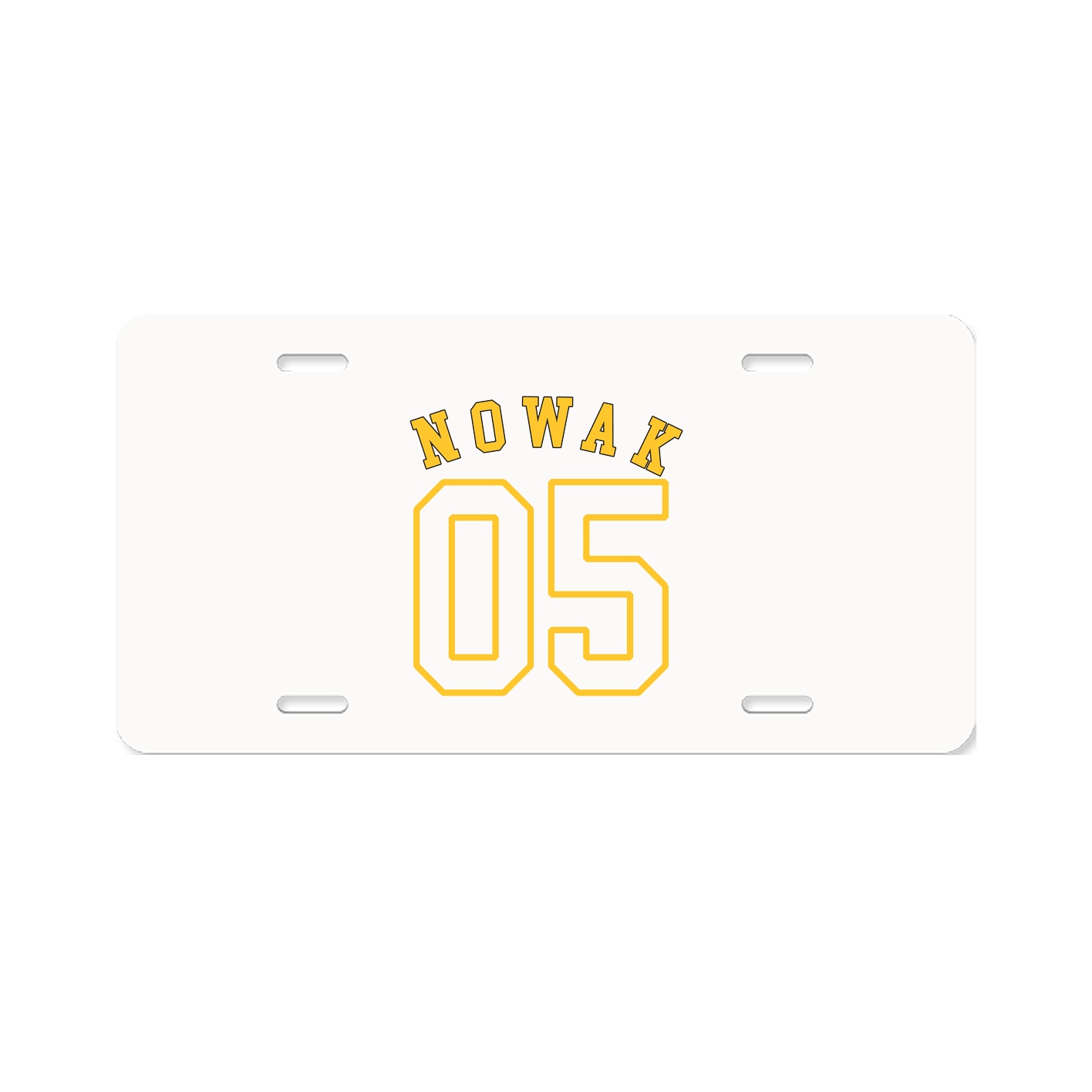 License Plate — Shirsey Arch in Classic