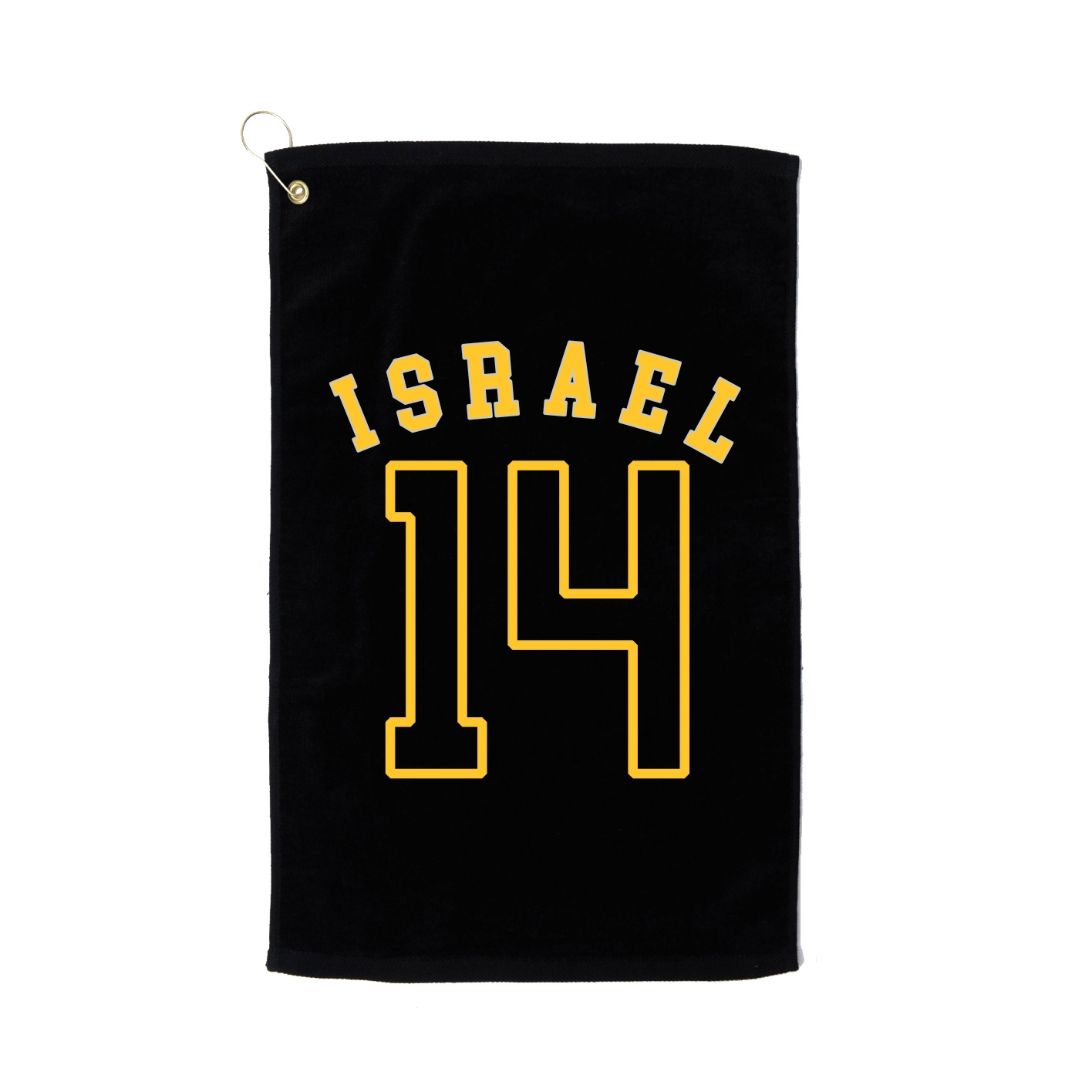 Golf Towel — Shirsey Arch in Black