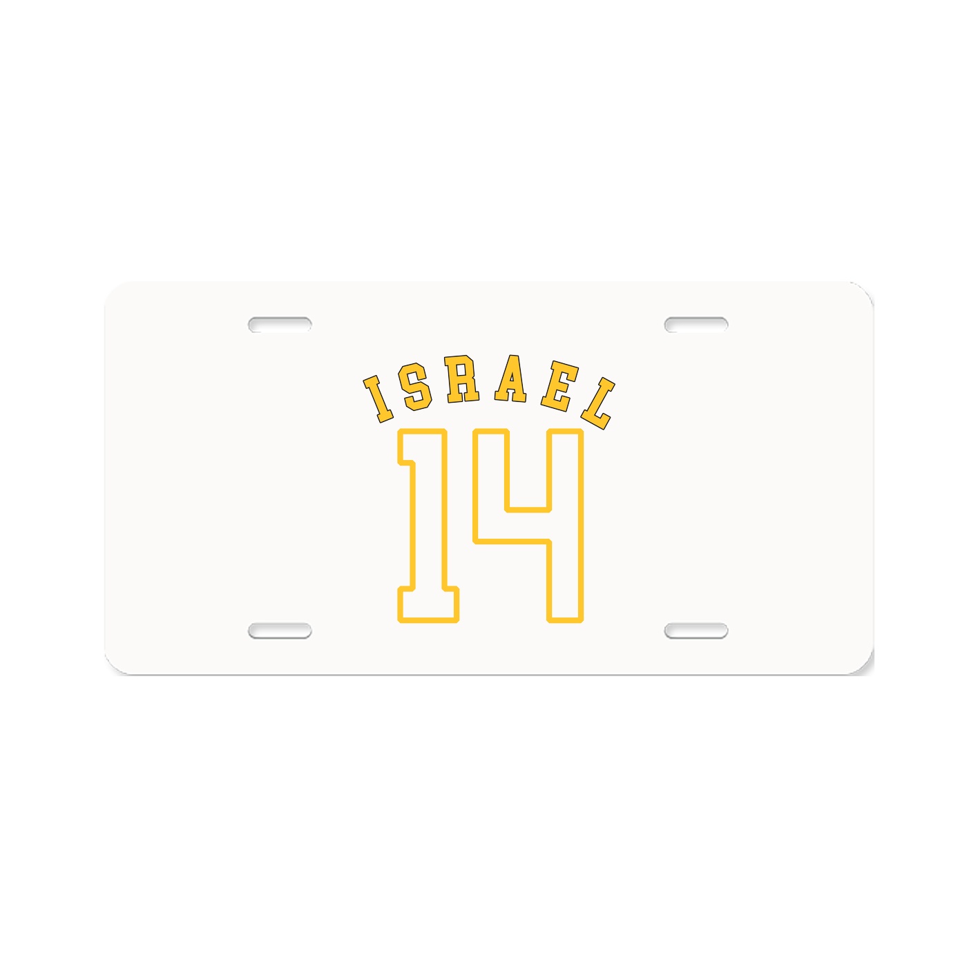 License Plate — Shirsey Arch in Classic