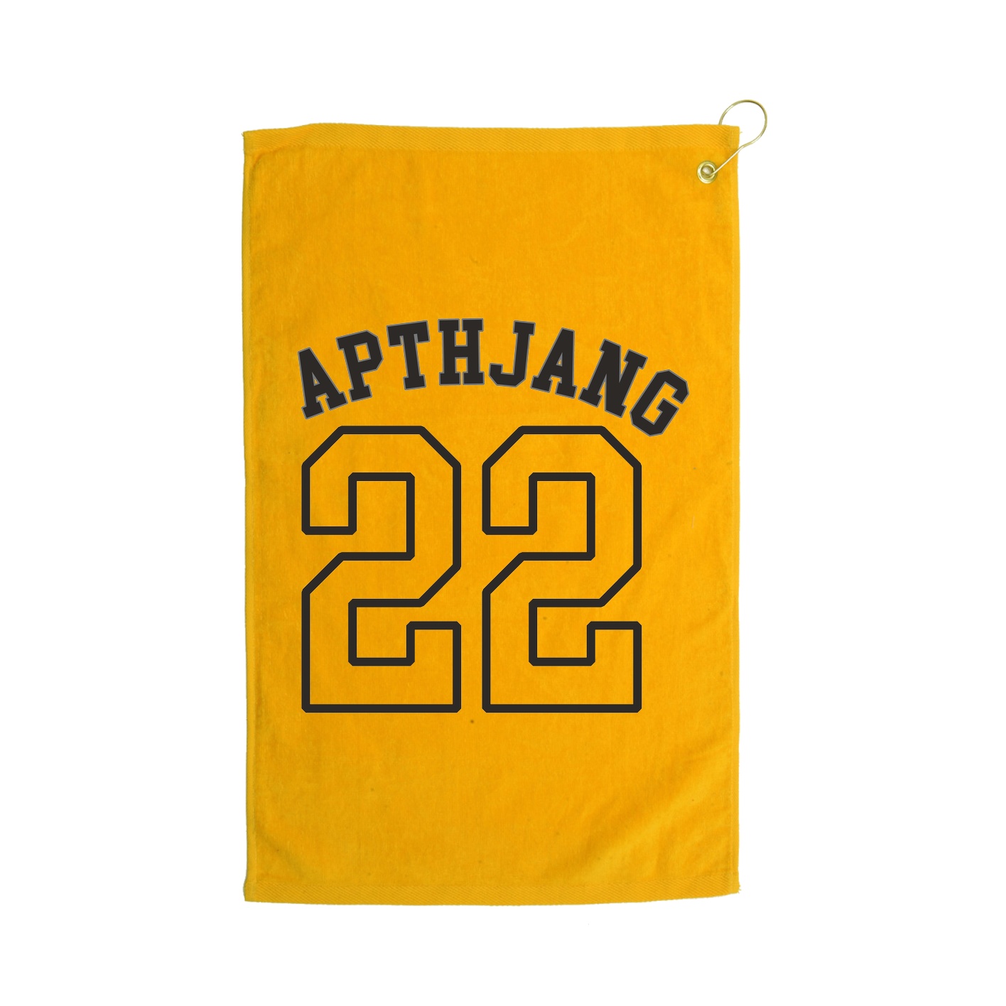 Golf Towel — Shirsey Arch in Gold