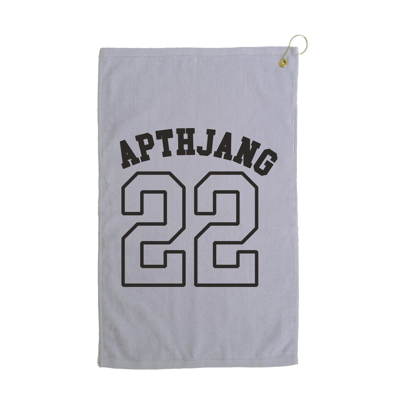 Golf Towel — Shirsey Arch in Grey