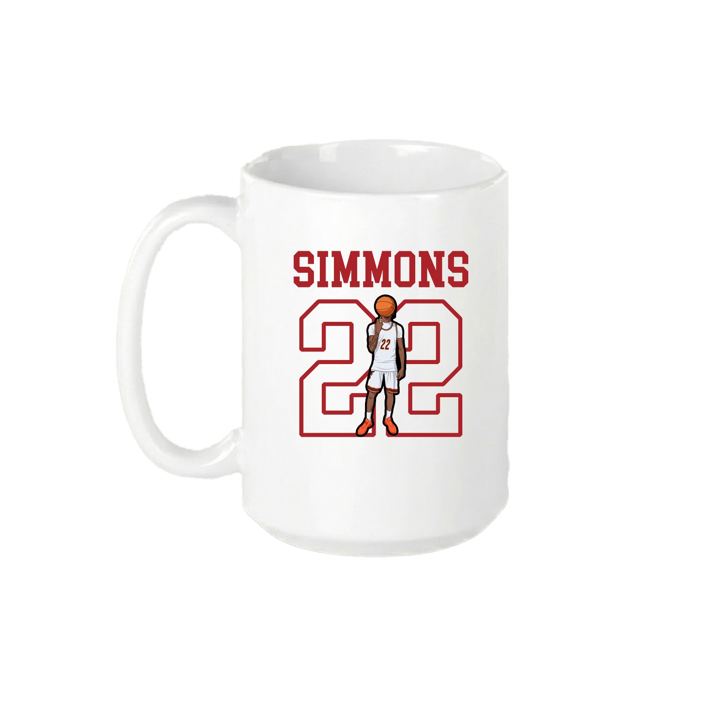 15oz Coffee Mug — Shirsey in White