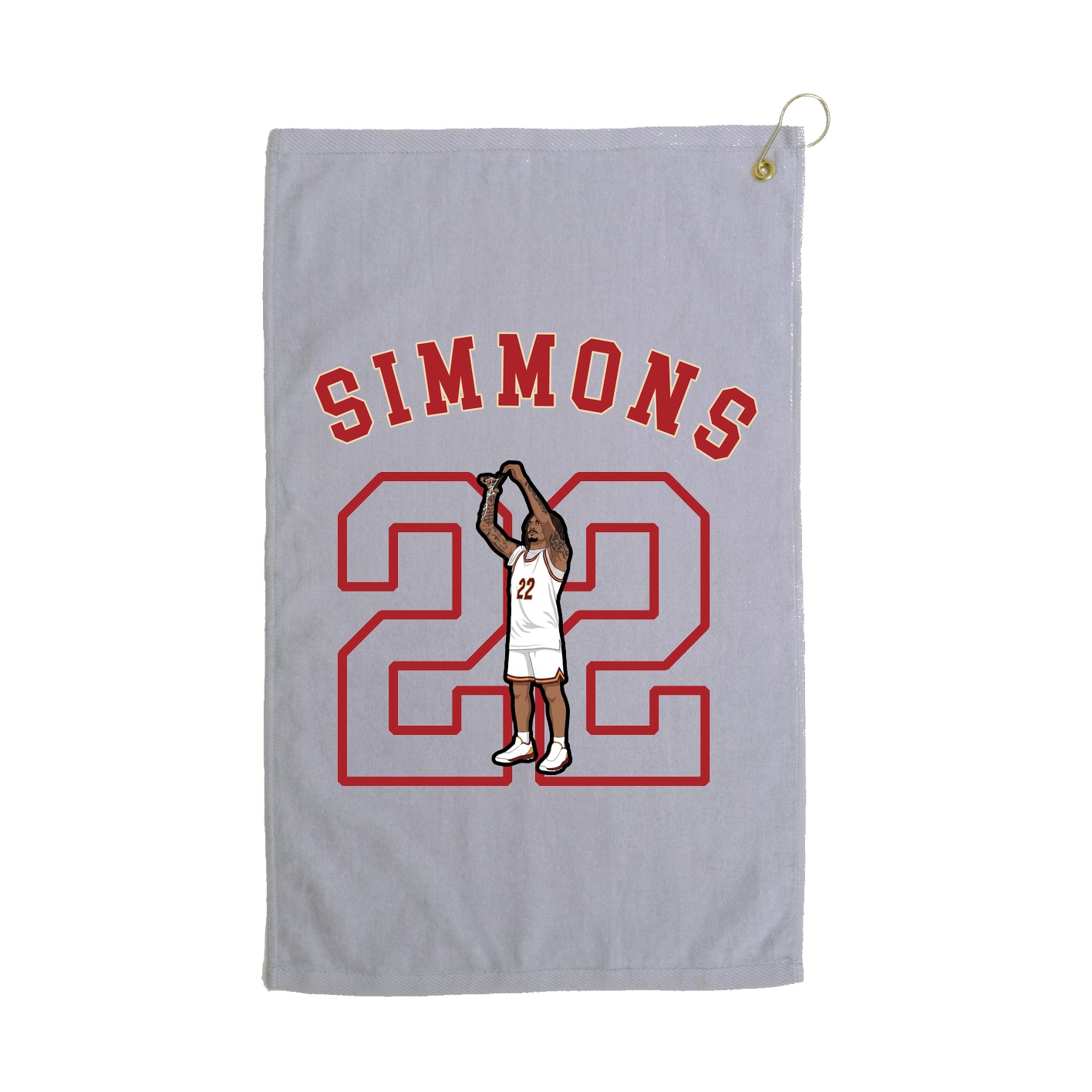 Golf Towel — Shirsey Arch in Grey