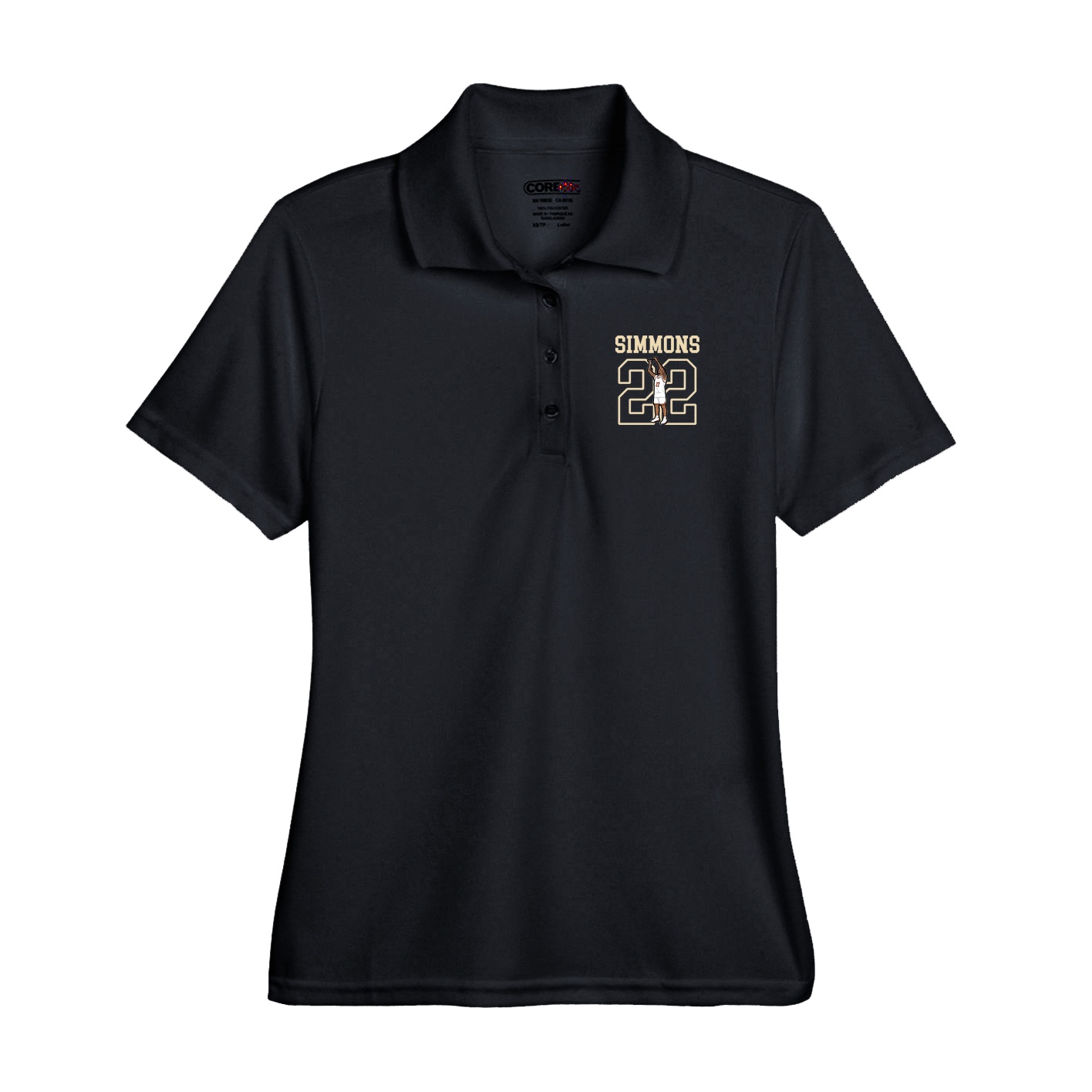 Performance Polo — Shirsey in Black