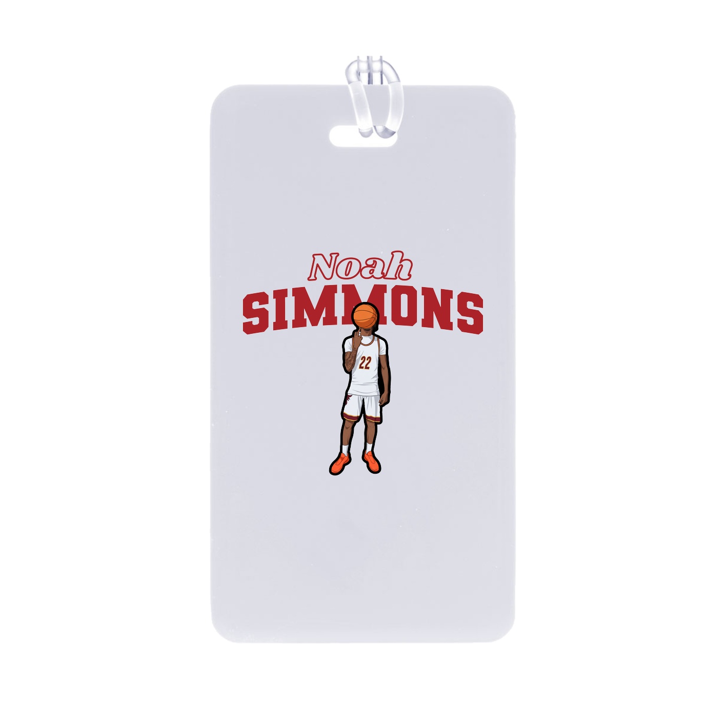Bag Tag — Name Arch in Classic