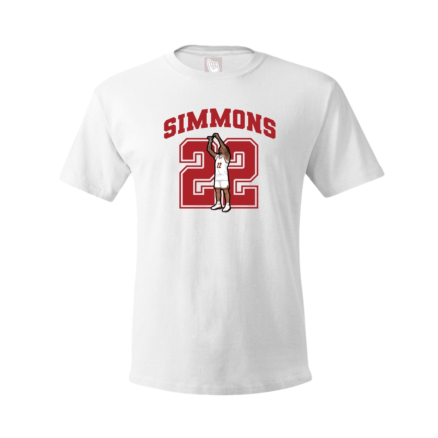 Tee — Number in White