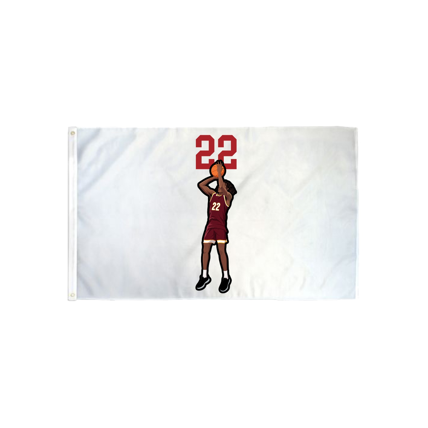 3x5 Flag — Number Top in Classic