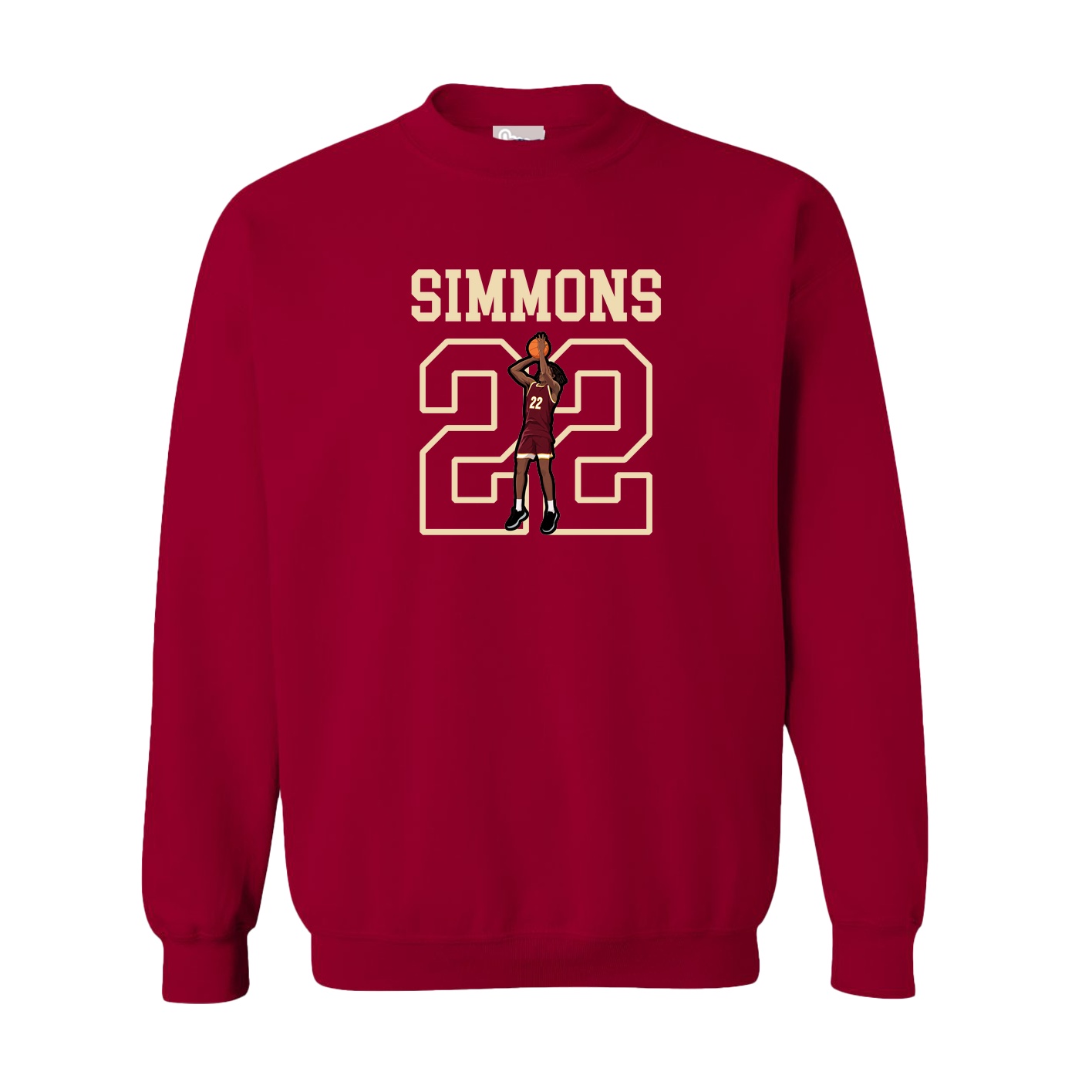Fleece Crew — Shirsey in Cardinal