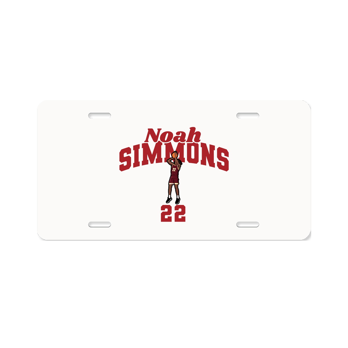 License Plate — Signature Arch in Classic