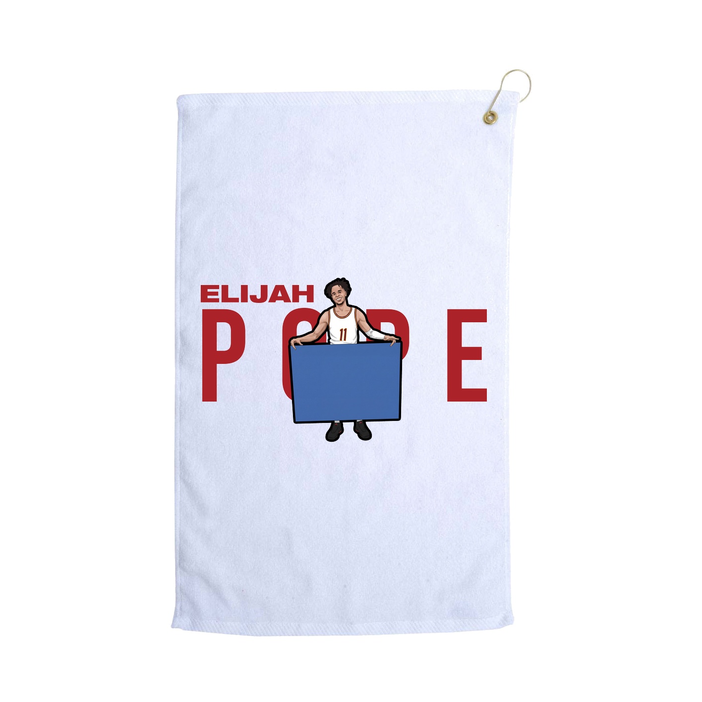 Golf Towel — Player Name in White