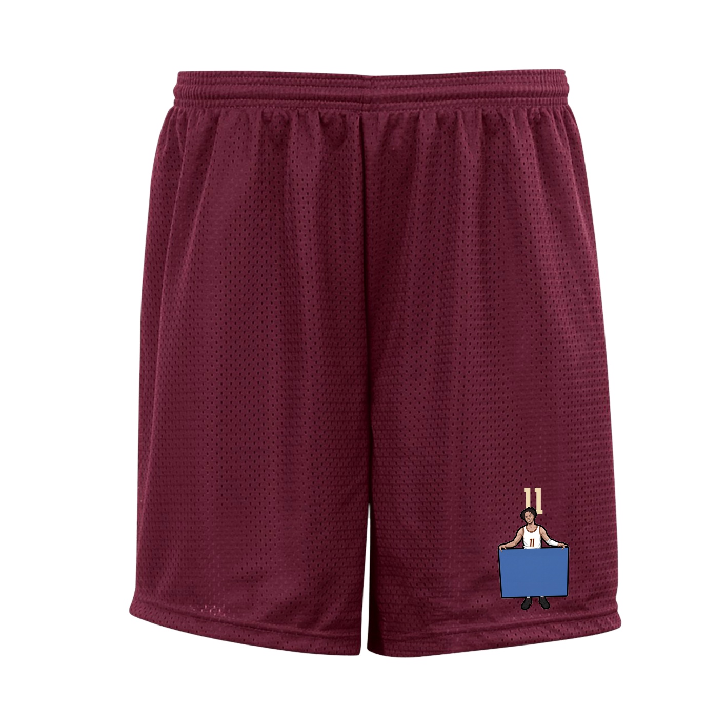 Shorts — Number Top in Cardinal