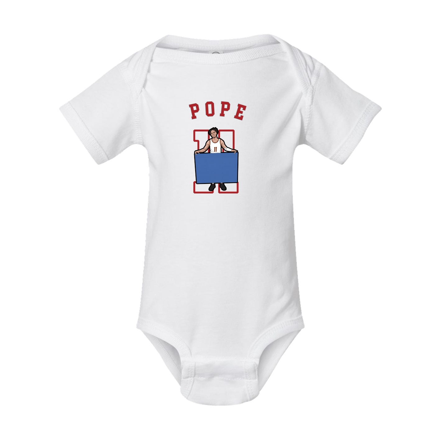 Baby Onesie — Shirsey Arch in White
