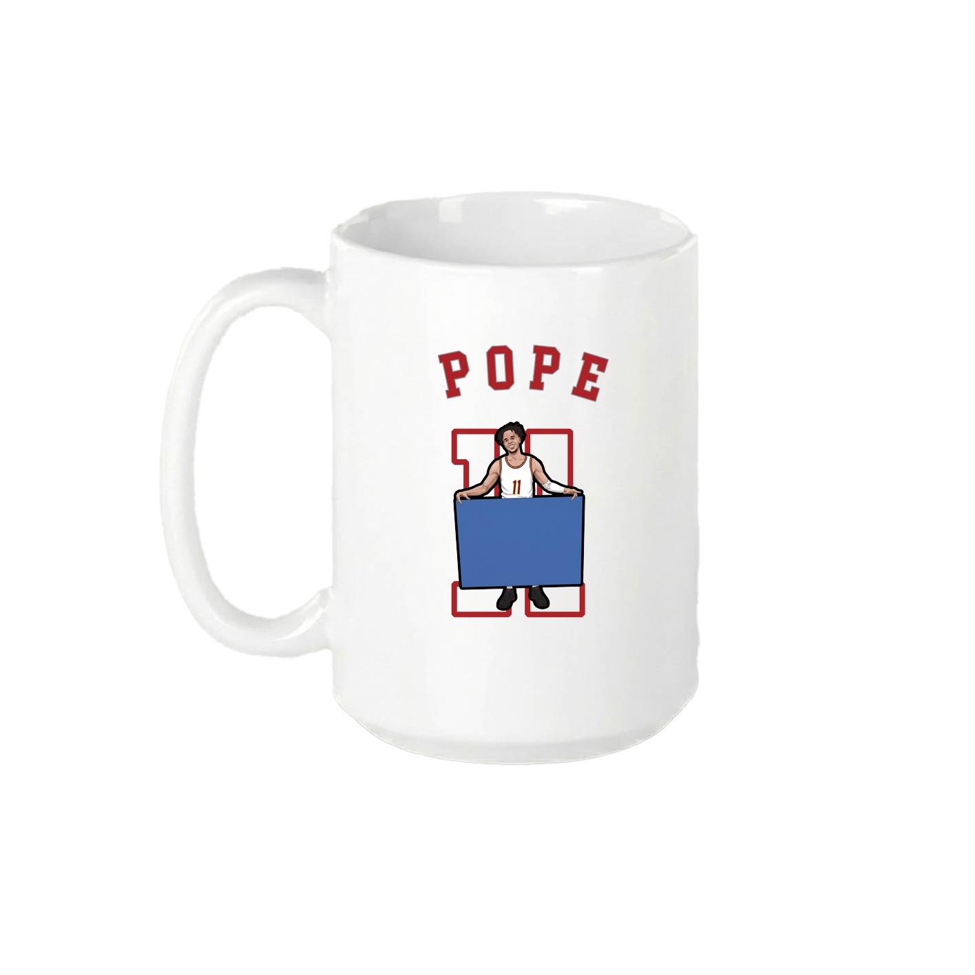 15oz Coffee Mug — Shirsey Arch in White