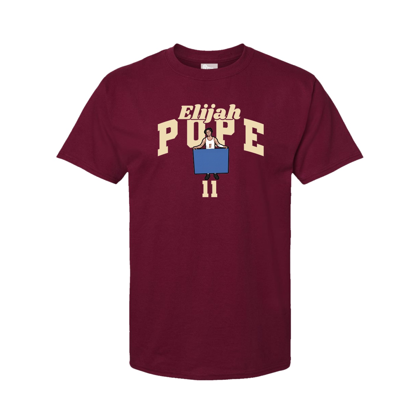 Tee — Signature Arch in Cardinal