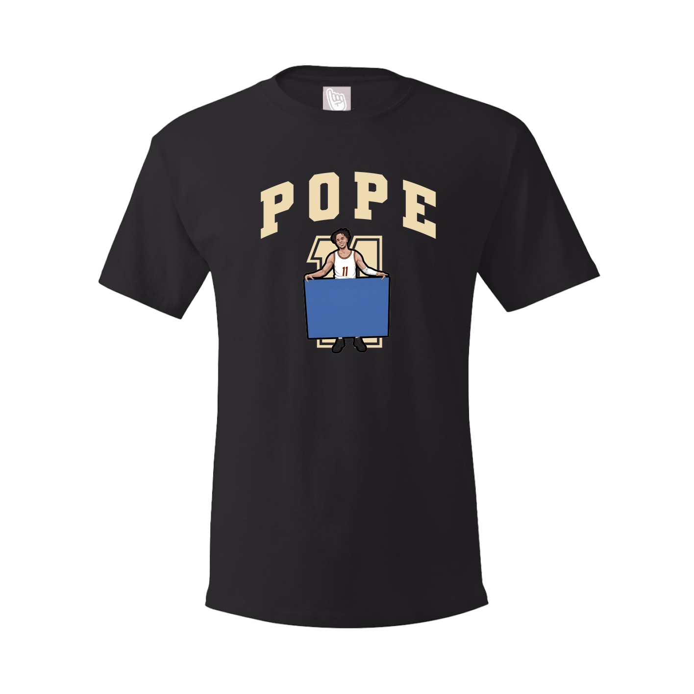 Youth Tee — Number in Black