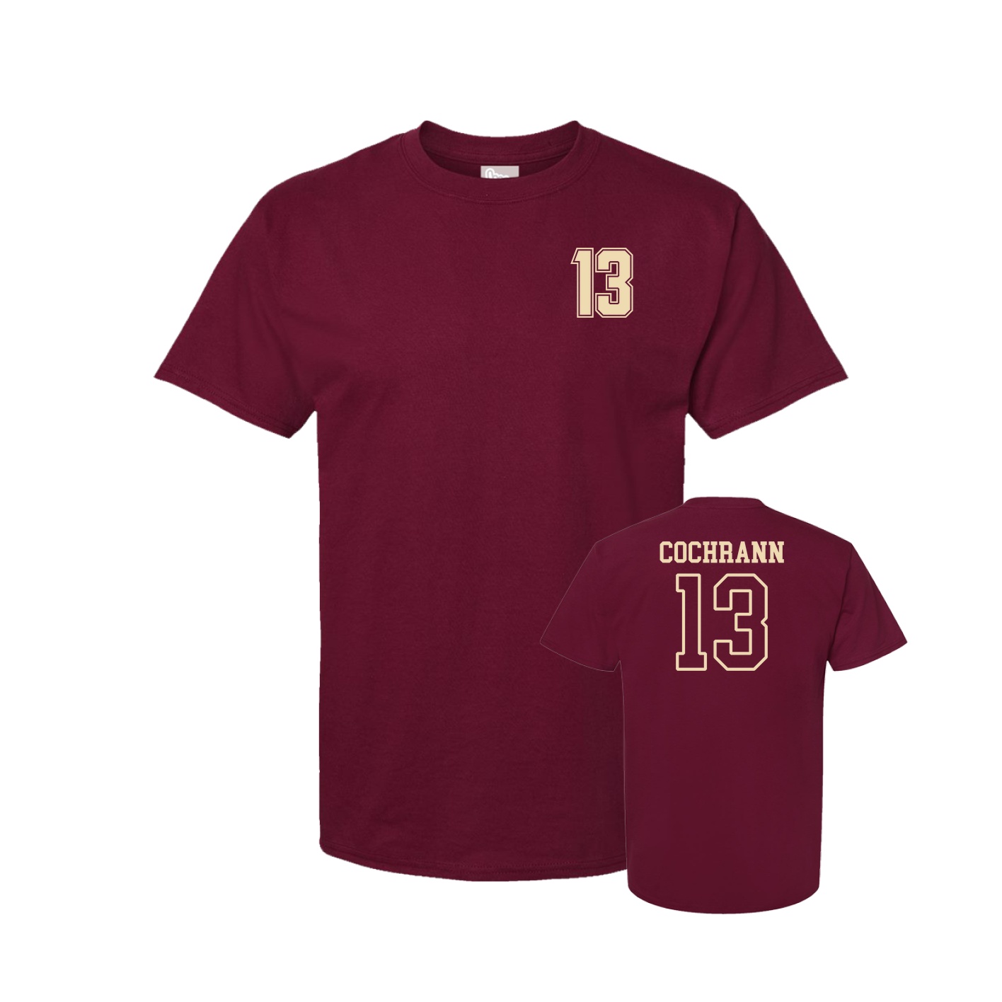 Tee — Chest Back in Cardinal