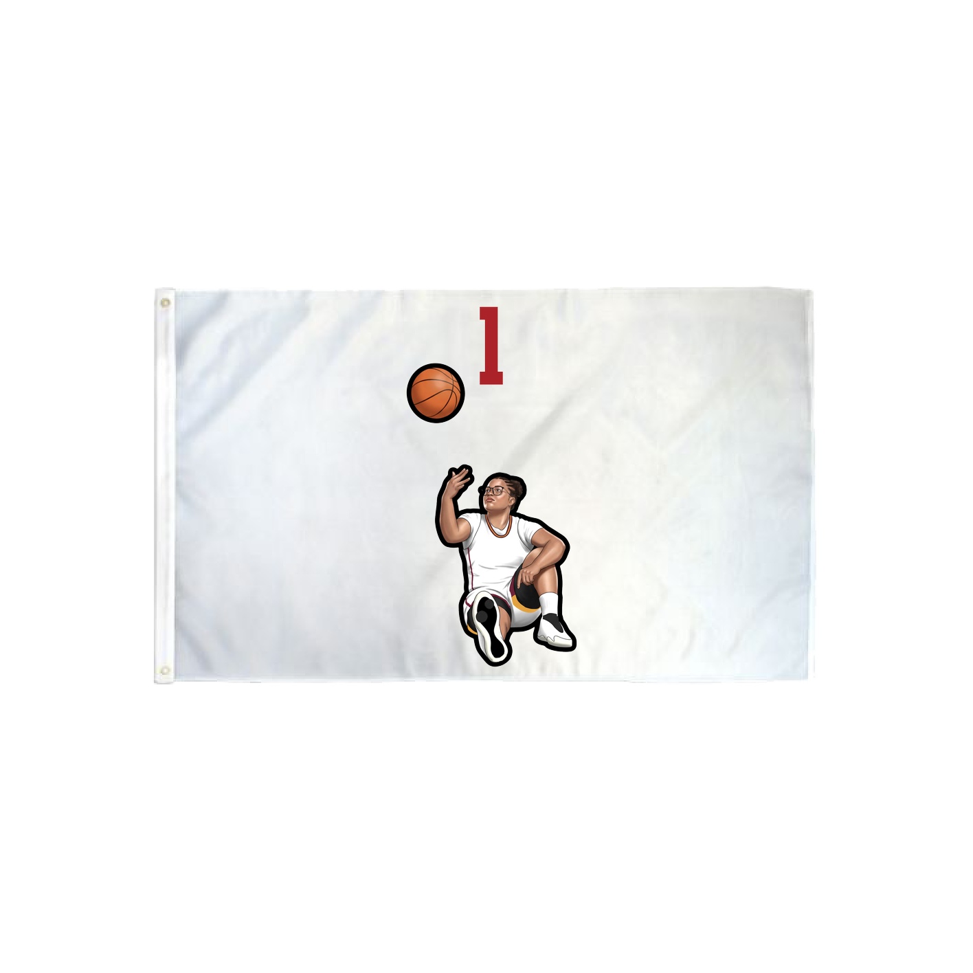 3x5 Flag — Number Top in Classic