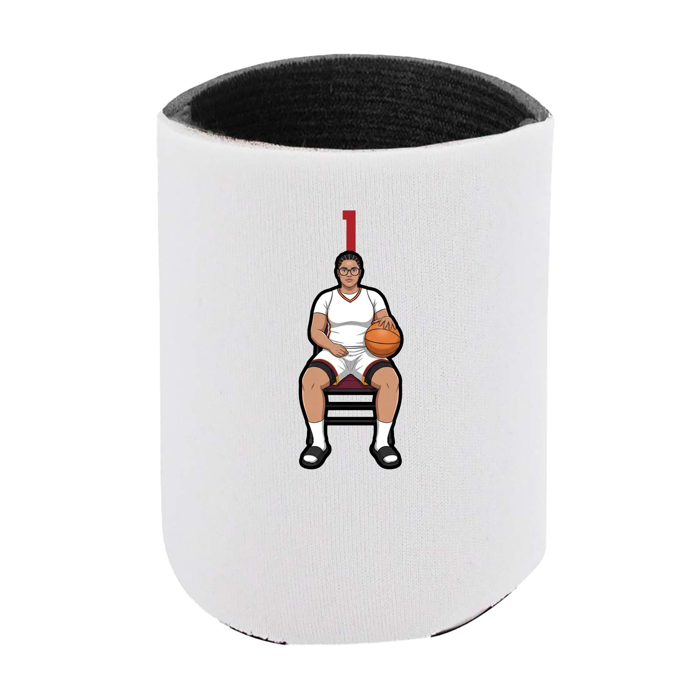 Can Holder — Number Top in White