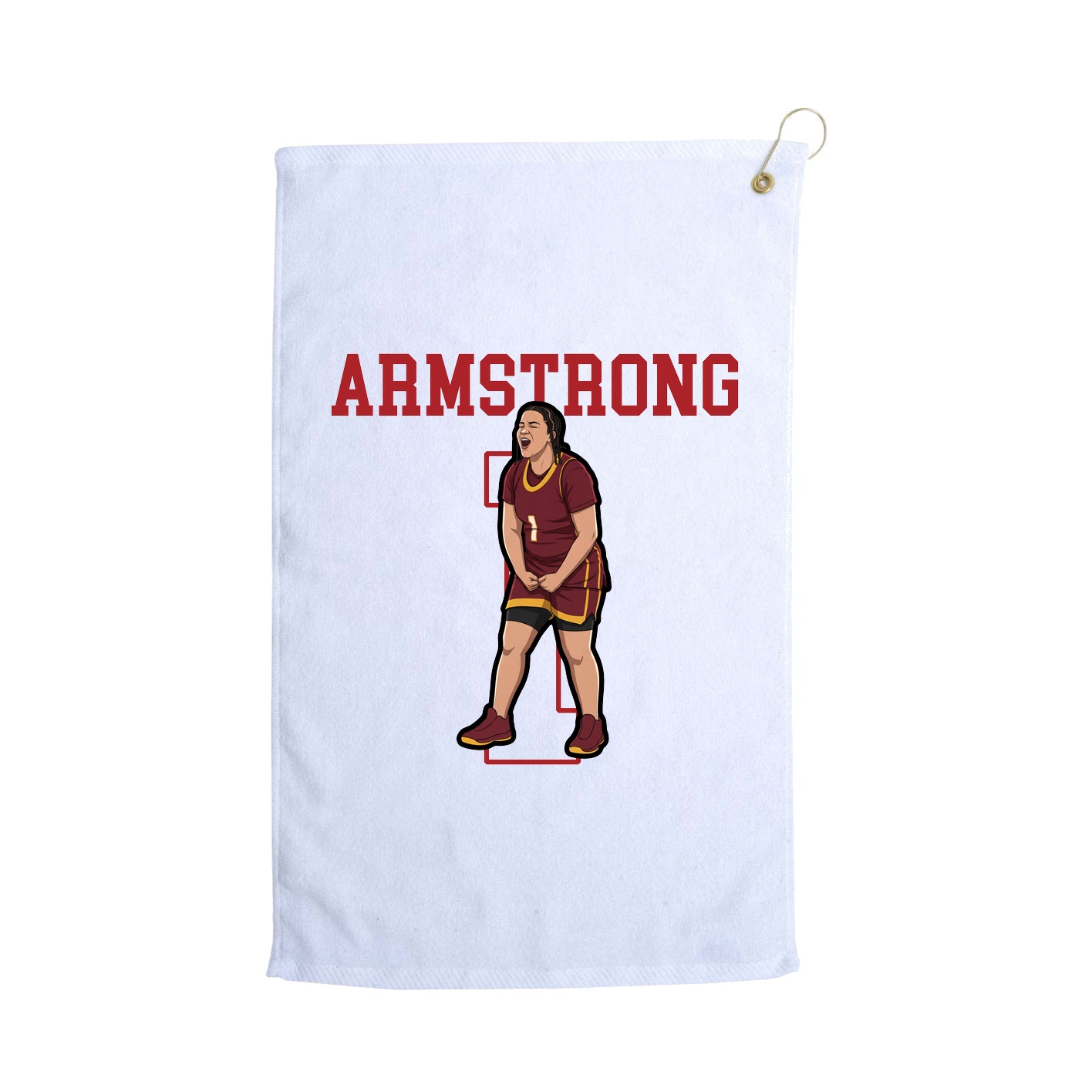 Golf Towel — Shirsey in White