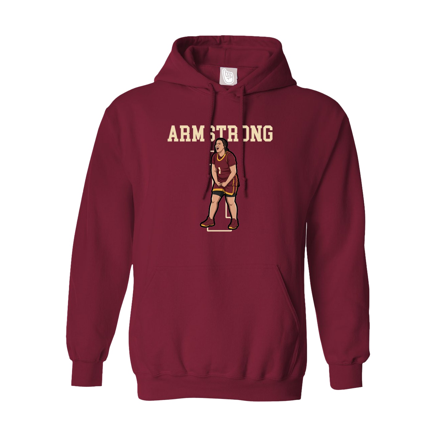 Hoodie — Shirsey in Cardinal